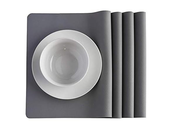 Set of 4 Kitchen Silicone Placemats