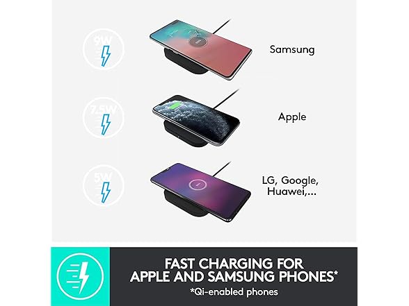 Logitech Powered 10W Wireless Charging Pad