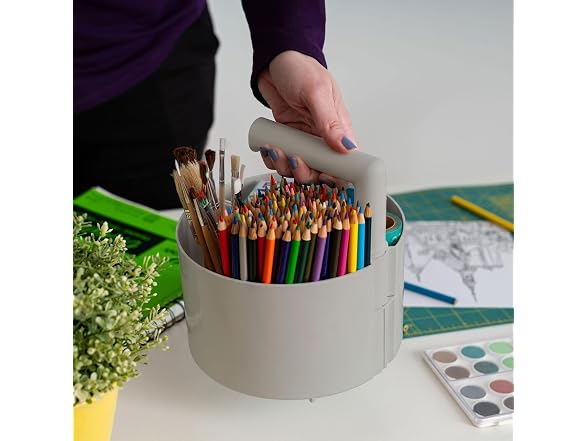 IRIS USA 2-Pack Desk Caddy Organizer