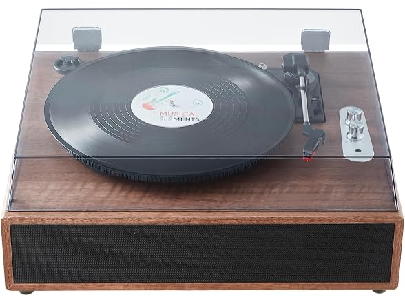 Vinyl Record Player, 3-Speed, Belt Driven