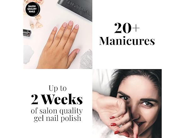 Sensationail Gel Nail Polish Color Kit