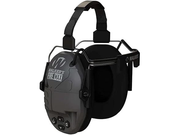Walker's FireMax Rechargeable Slim Earmuffs