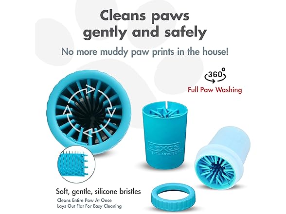 Dexas MudBuster Portable Dog Paw Cleaner