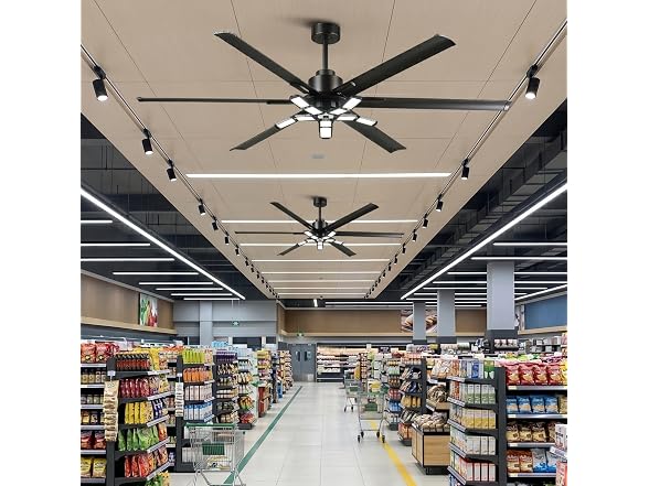 Parrot Uncle 84 Inch Industrial Ceiling Fan