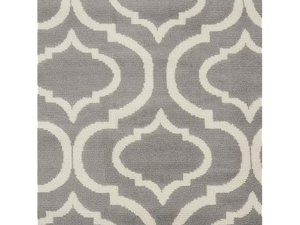 Nourison Jubilant Trellis Grey 7' x 10' Area Rug