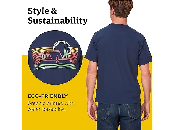 Marmot Bivouac Tee Navy (M)