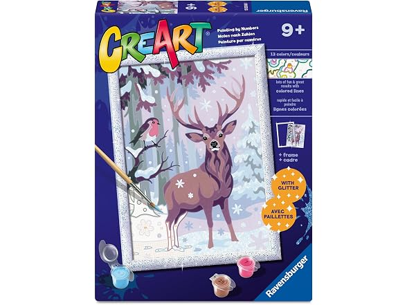 Ravensburger CreArt Festive Friends Paint by Numbers