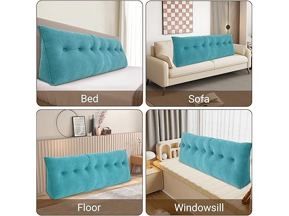 Dollate Triangular Bed Wedge Pillows