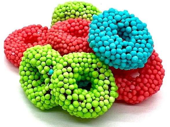 1PK Cosmic Sour Gummy Ring Candies, 5.5 oz.