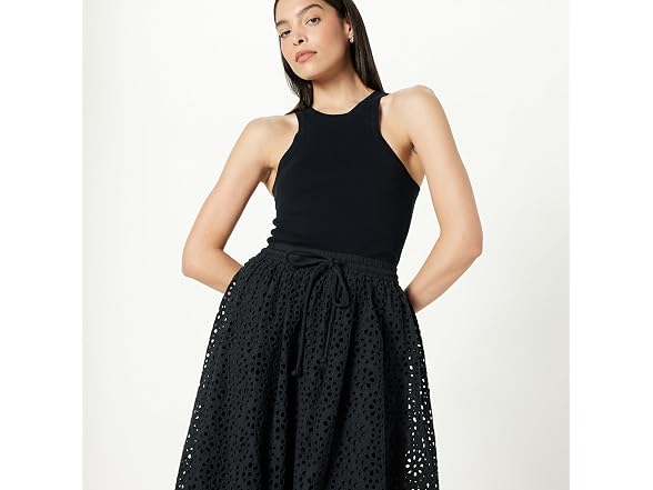 The Drop Women’s Giorgi Lace Full Skirt
