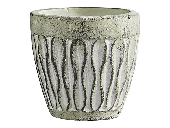 47th & Main Round Cement Planter