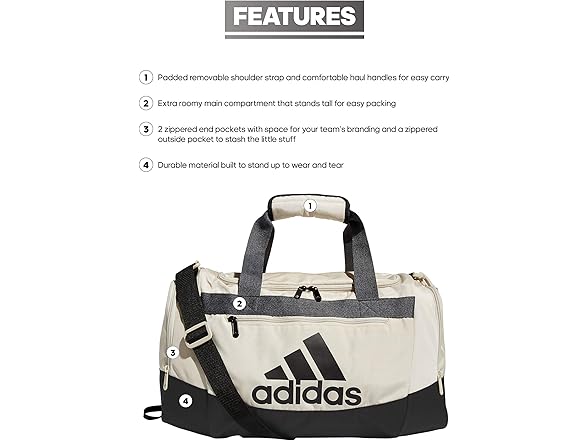 adidas Defender 4.0 Duffel Bag