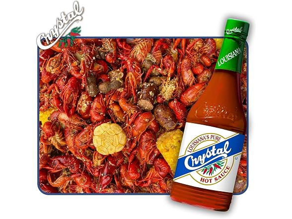 Crystal Hot Sauce, Original - 12 oz Bottle, Pack of 6