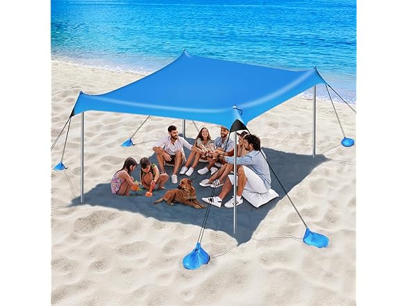 Beach Tent Sun Shelter | 10x10 FT