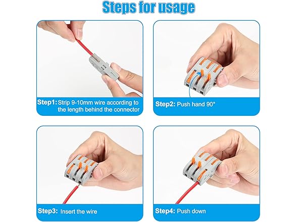 NC NC Lever Wire connectors Idong 50PCS