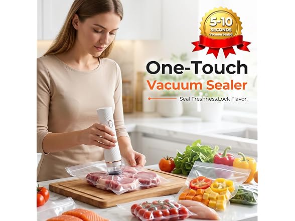 Handheld Vacuum Sealer for Food
