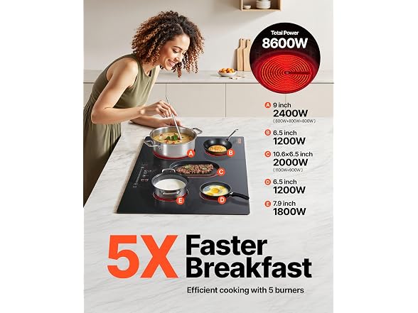 Built in Electric Stove Top