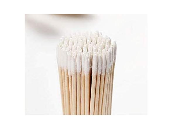 LASSUM 3" Cotton Tipped Cosmetic Swabs