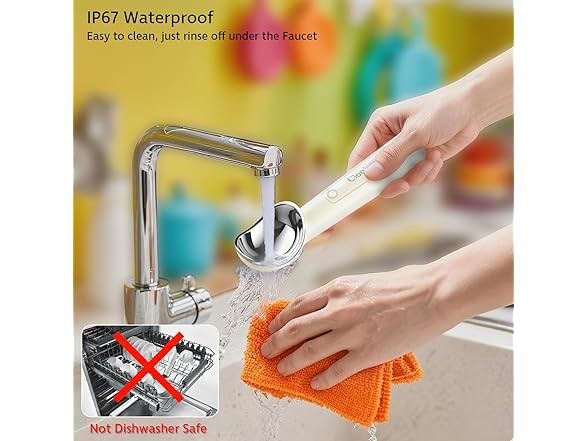 Cloukily Heated Ice Cream Scoop