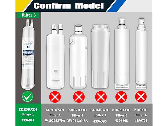 4396841 Refrigerator Water Filter