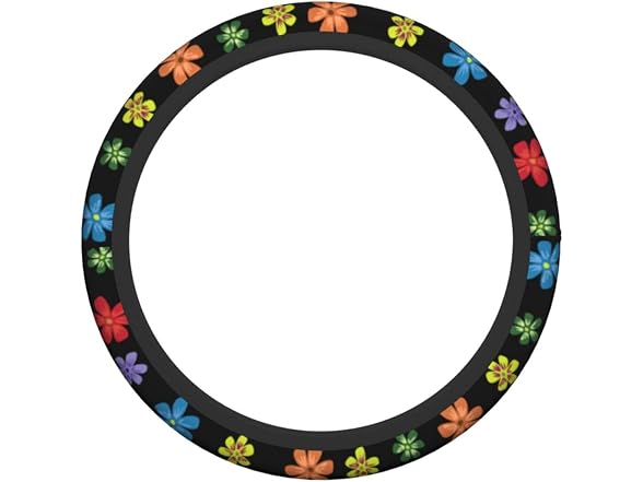 Harooni Flower Steering Wheel Cover 15 Steerin