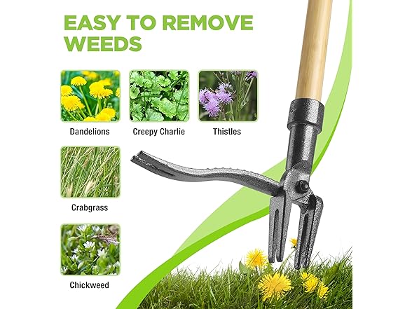 WORKPRO Weed Puller Tool Pick Color