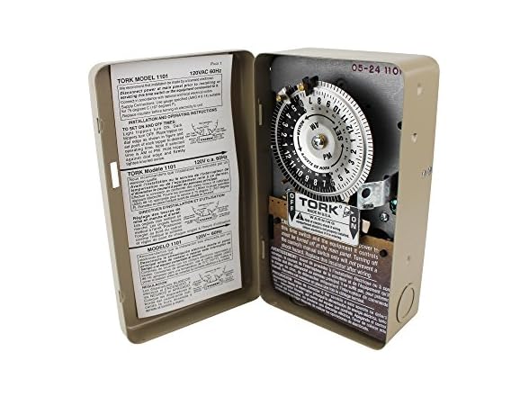 Indoor Steel 24-hour Dial Time Switch
