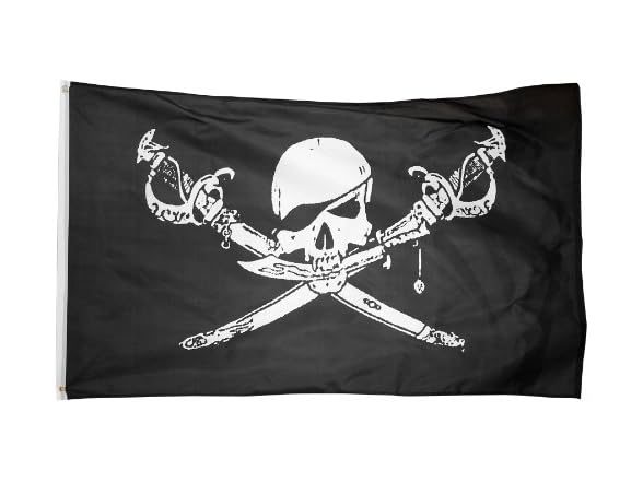 US Flag Store Pirate Flag, 3'x5'