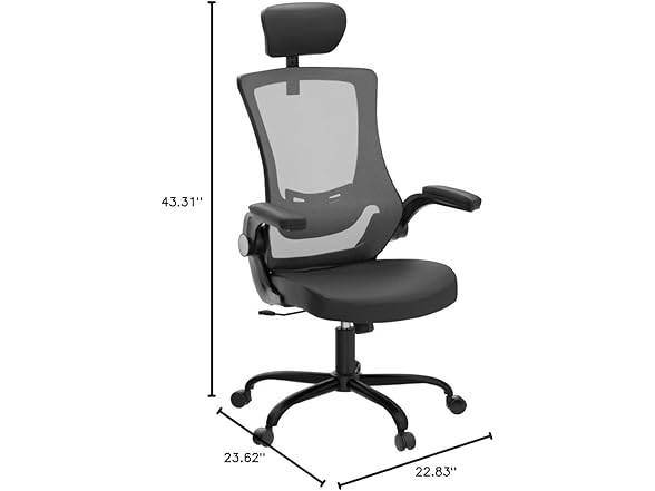 Totnz Ergonomic Office Chair w/Mesh Back
