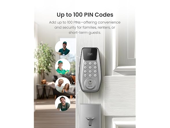 DESLOC C100 Smart Lock with Handle Set