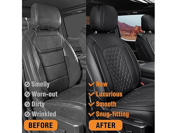 yotruth Fit for Ford F150 Seat Cover