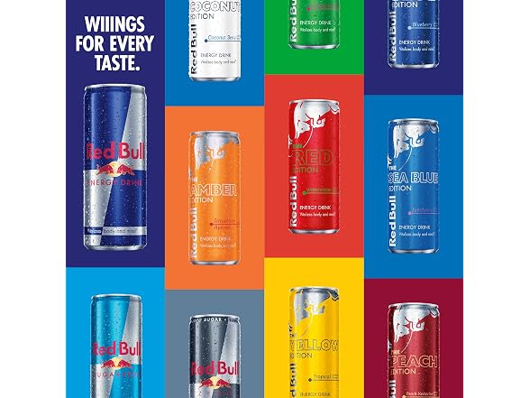 Red Bull Energy Drink, Original, 8.4 Fl Oz (Pack of 12)