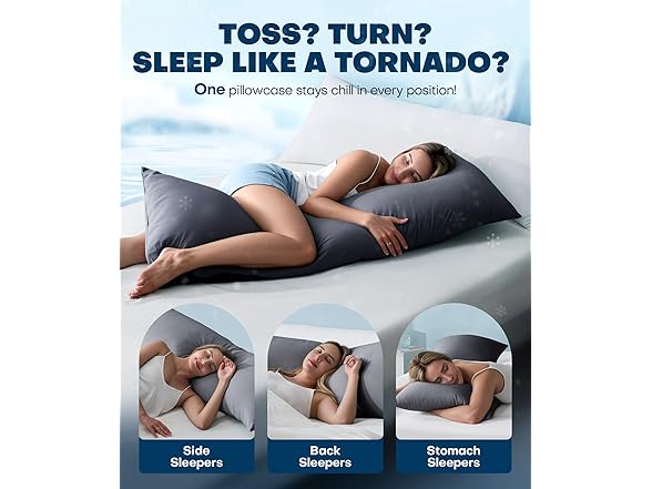 Rifens Ice Cooling Body Pillowcase