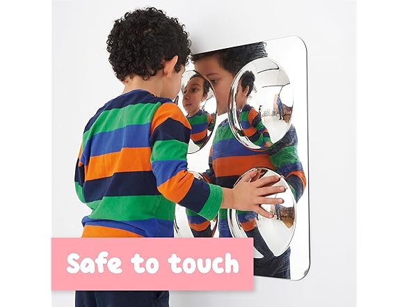 SPARK & WOW Sensory Wall Toddler Mirror