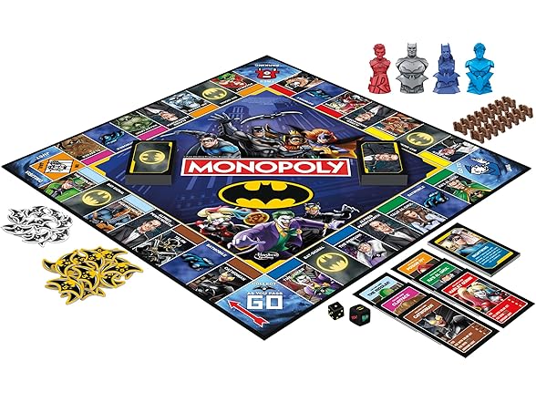 Hasbro Gaming Monopoly Batman Edition Board Game