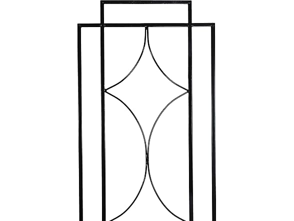 Sunnydaze 2-Piece Chic Diamonds Garden Trellis for Climbing Plants