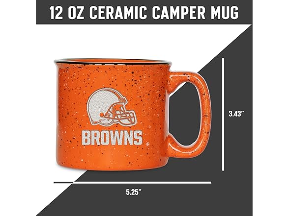 Cleveland Browns Speckle Mug