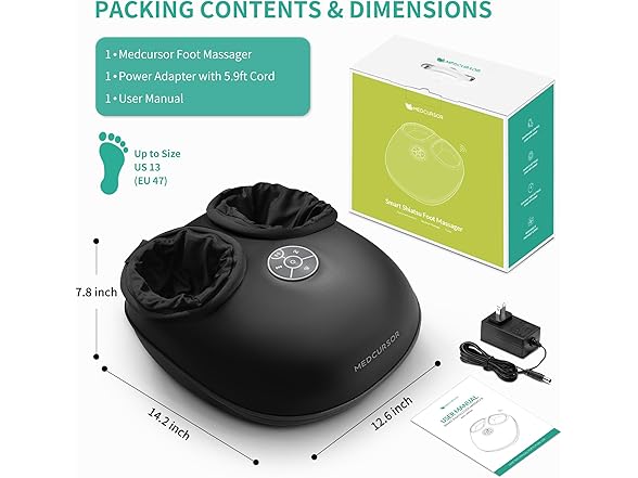 Medcursor Foot Massager with Heat