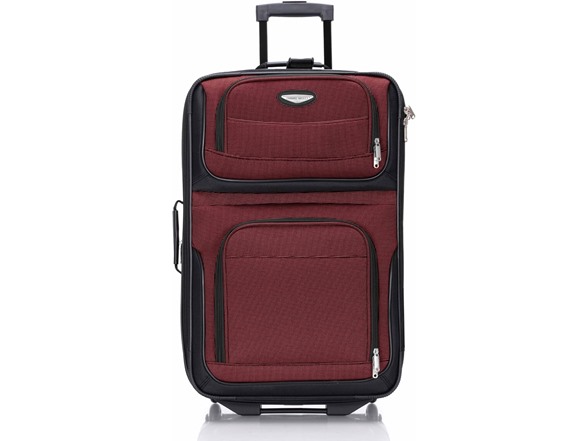 Travel Select Amsterdam Softside Luggage, Red, 8-Piece Set