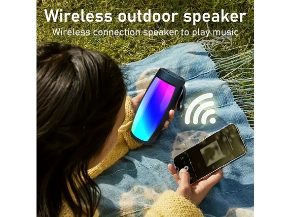 Rechargeable TWS LED Speaker