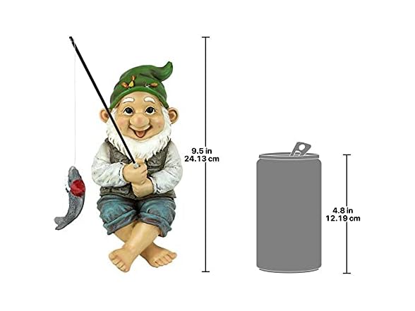 Design Toscano Ziggy Gnome 9in