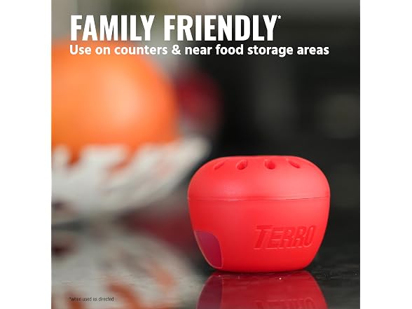 TERRO GAR-02 TERRO Fruit Fly Trap 4-Pack