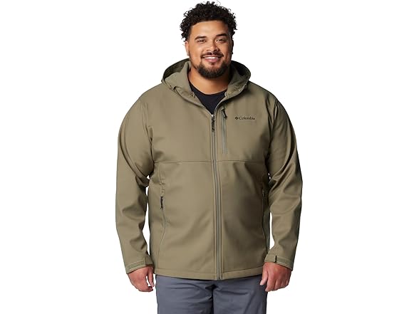 Columbia Mens Ascender II Hooded Rain Jacket (L)