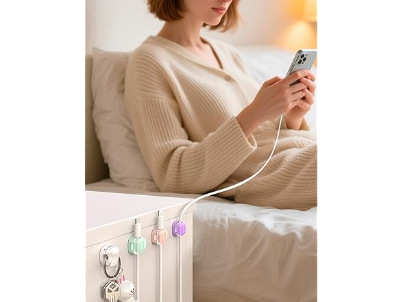 8 Pack Cord Holder Cord Organizer Clasp