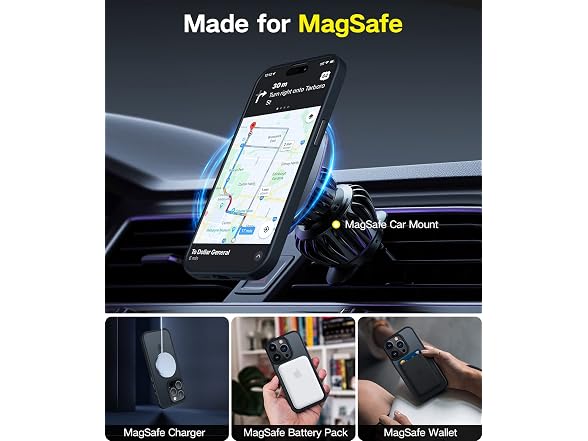 GLOGO Magnetic Case for iPhone 14 Pro