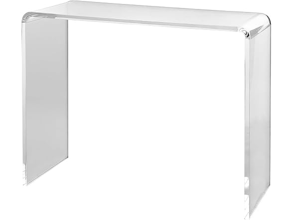Acrylic Console Table, Clear Acrylic End Table