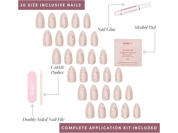 Glamnetic Press On Nails - First Dance