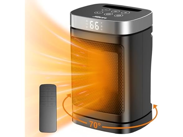 JIBUFI 1500W Portable Space Heater