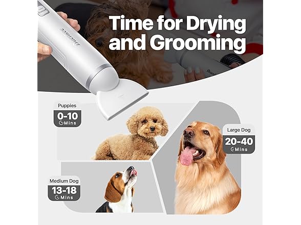 Buenkee Handheld Pet Hair Dryer