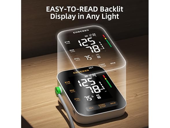 COOCEER Automatic Blood Pressure Monitor X8